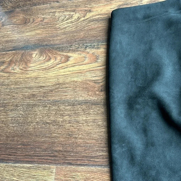 NEW Calvin Klein Suede Black Pants | Suede Pants | Suede Black Pants | Calvin - Picture 12 of 12